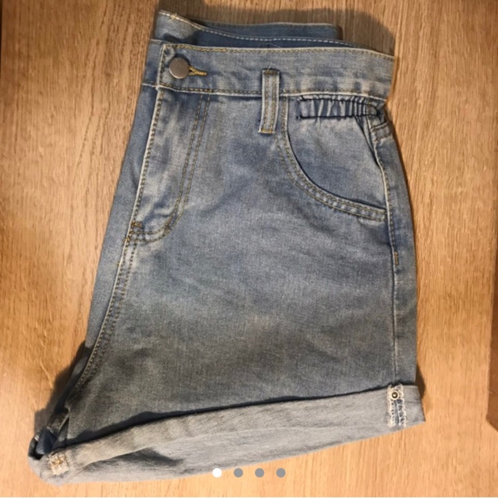 Roll-Up Jem Denim Shorts - NEVER WORN